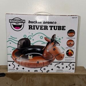NEW Big Mouth Inc Buckin’ Bronco River Tube